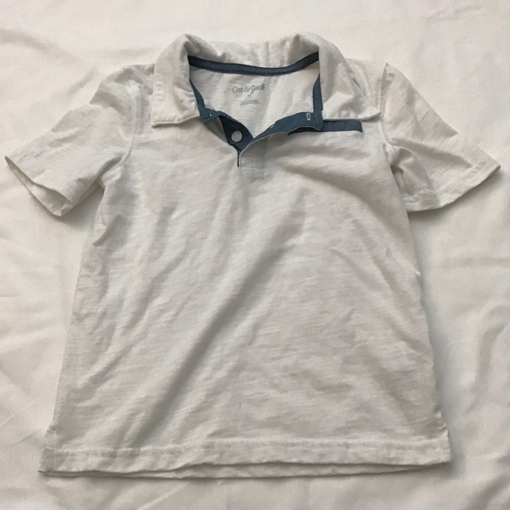 Cat & Jack Collared Light Polo